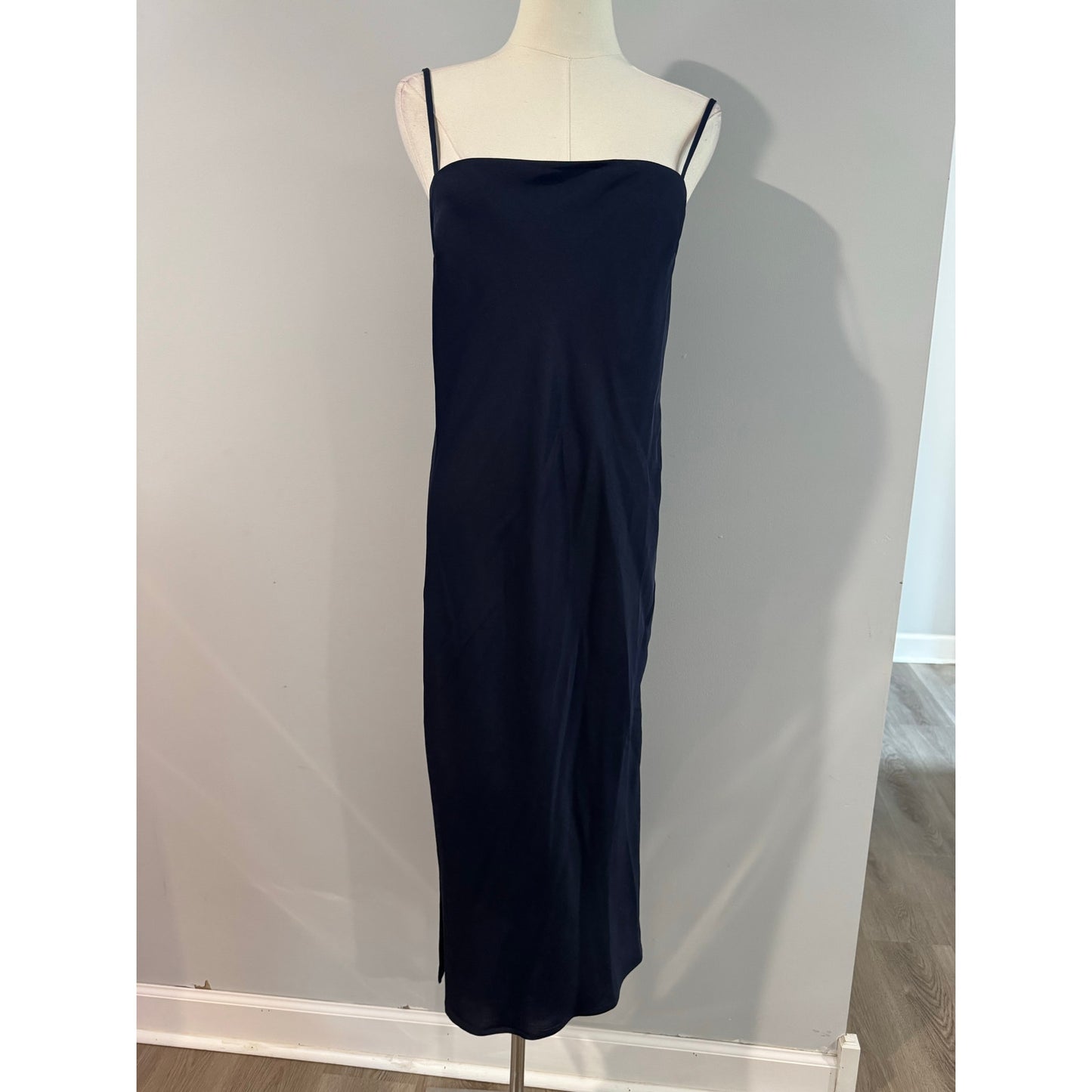Hill House Home The Nap Dress Navy Blue Sheer Tulle Collector's Edition Size S
