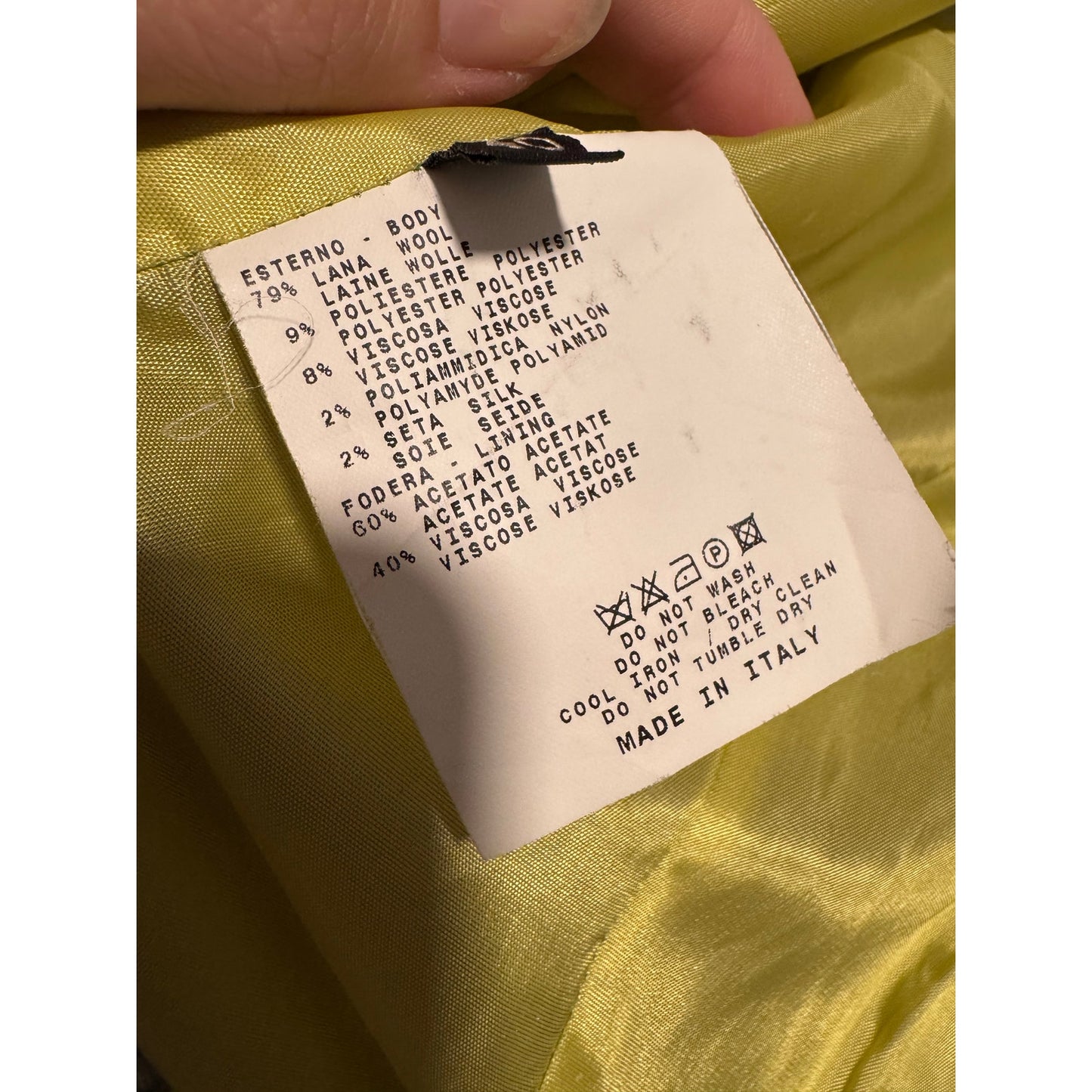 Etro Tweed Wool-Blend Floral Blazer with Velvet Collar Size XS – Tailored Jacket